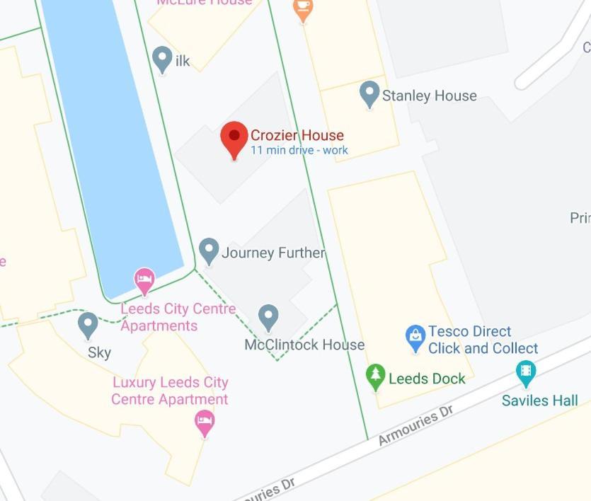 Rooshaus Leeds Docks Lägenhet Exteriör bild